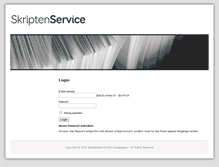 Tablet Screenshot of portal.skriptenservice.ch